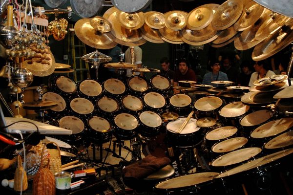 A Drummers Guide - Showing a massive drumkit